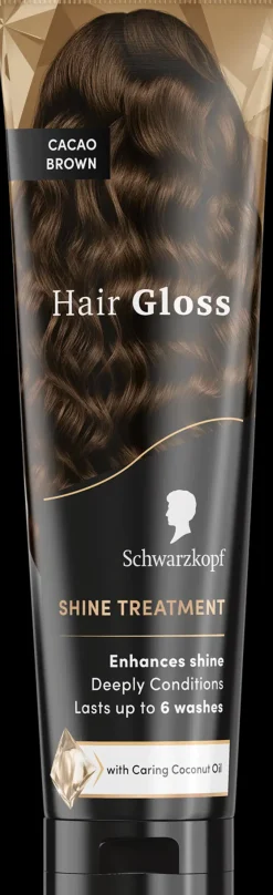 Schwarzkopf Hiusvärit<Hair Gloss Cacao Brown hoitava sävyte 150 ml