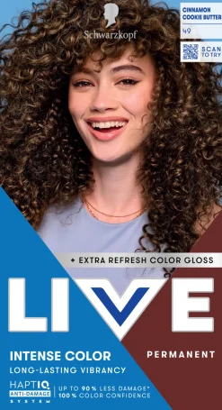 Schwarzkopf Hiusvärit<LIVE 49 Cinnamon Cookie Butter