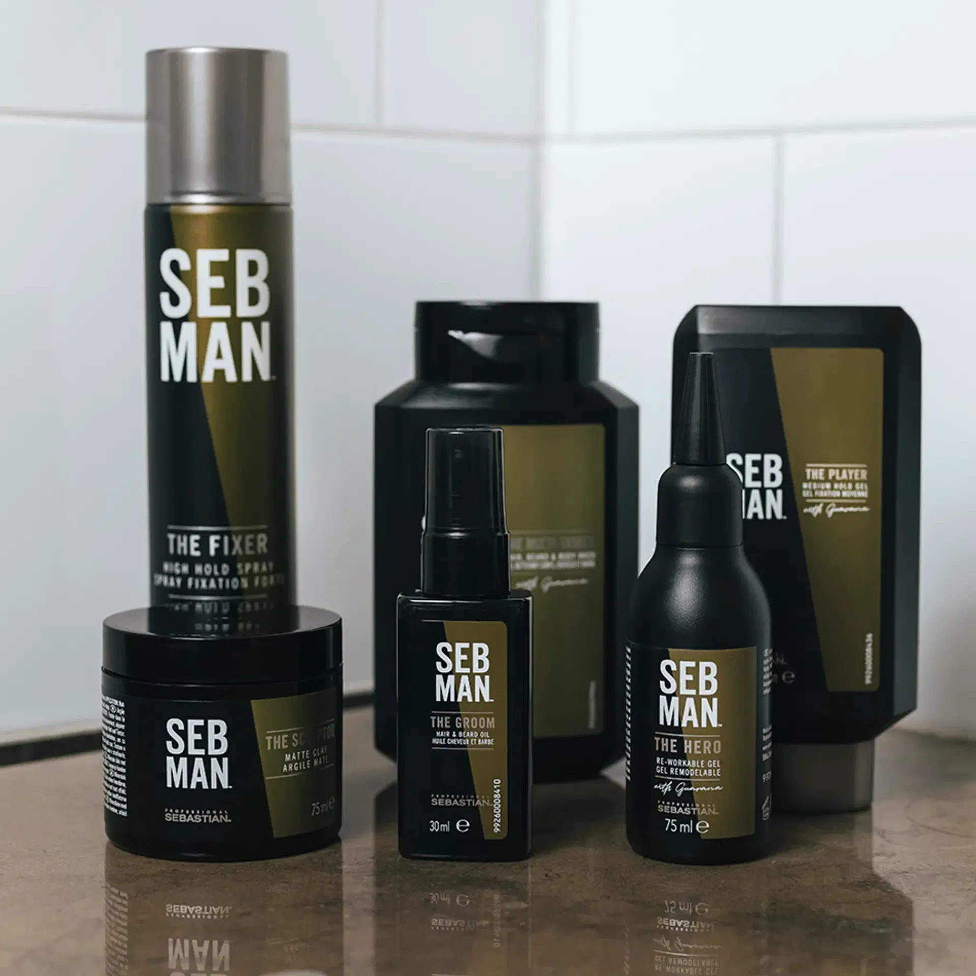 Sebastian Professional Hiukset|Shampoot<Sebastian Man The Multitasker 3in1 Shampoo 250 ml