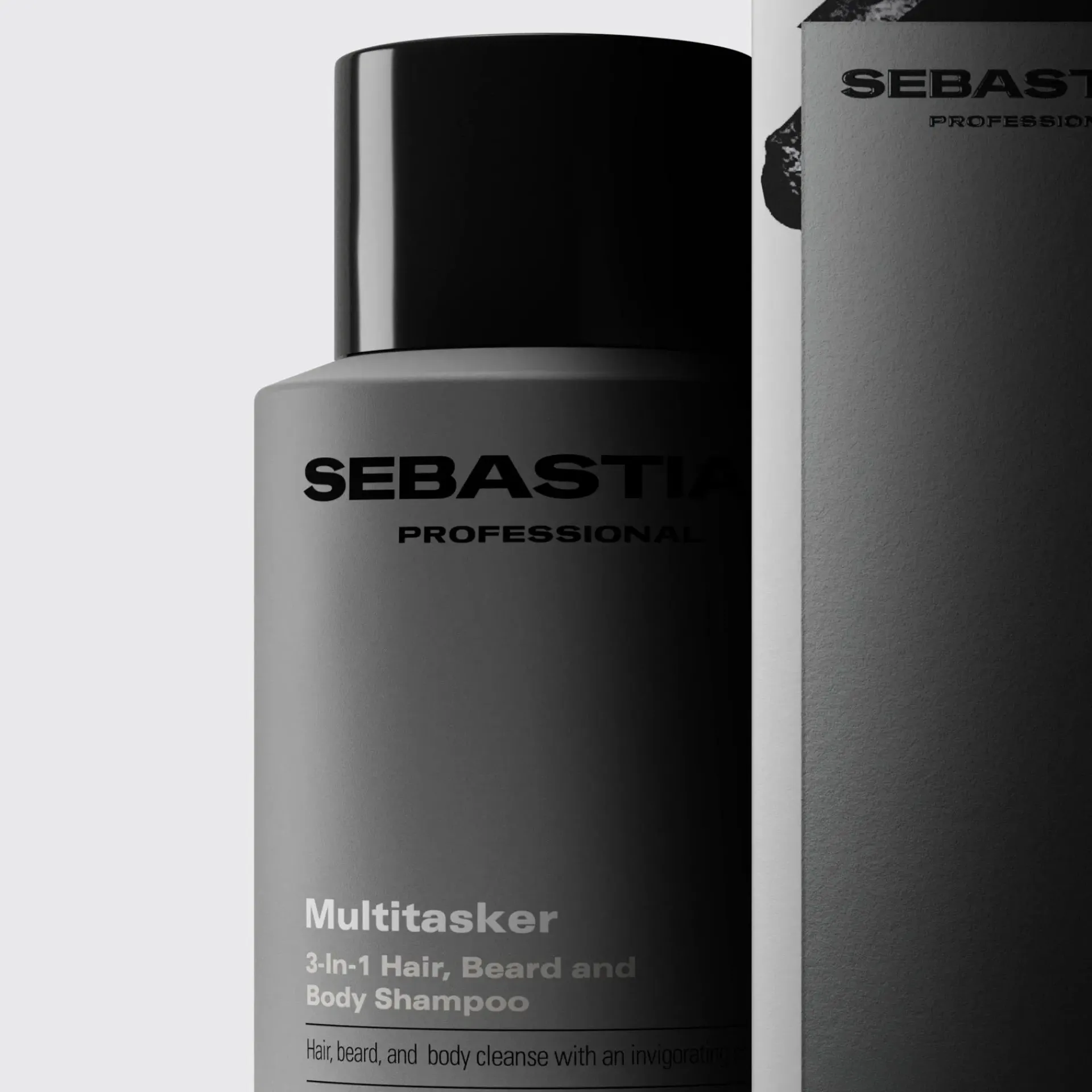 Sebastian Professional Shampoot|Kampaamotuotteet<Multitasker for Men 3-in-1 Hair, Beard and Body Shampoo 280ml