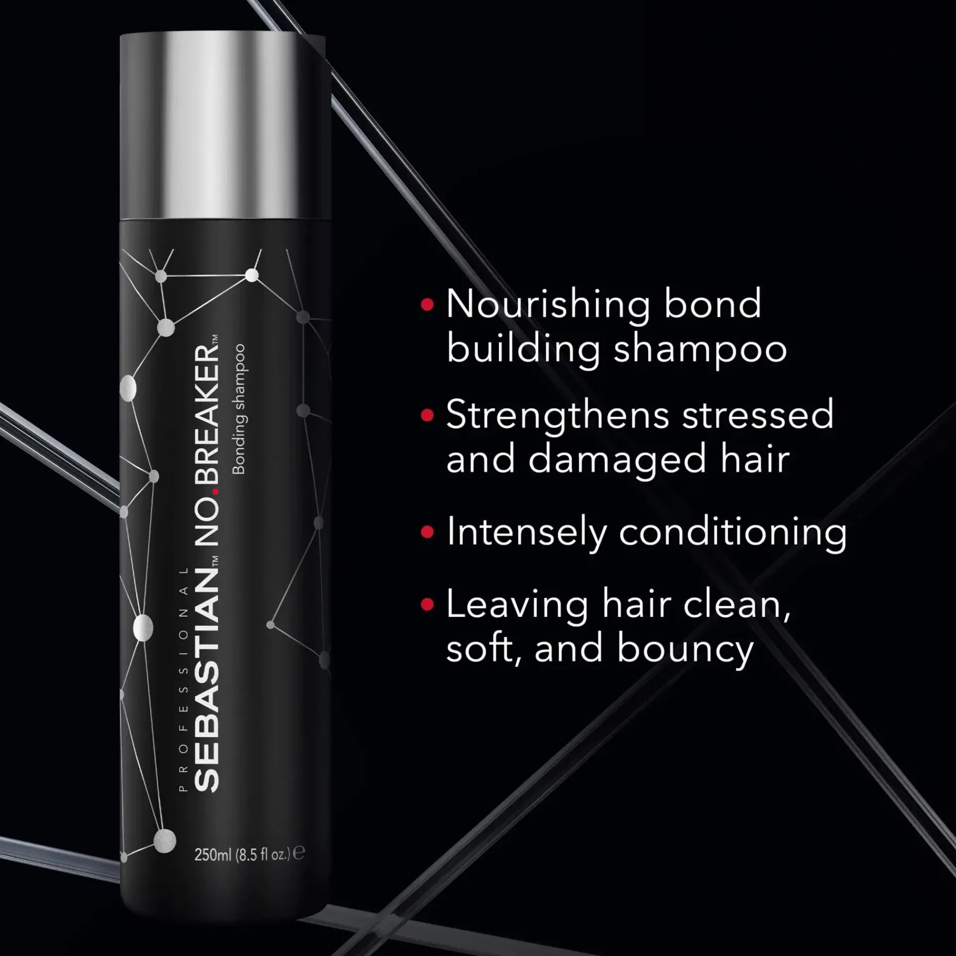 Sebastian Professional Shampoot|Kampaamotuotteet<No.Breaker Bonding Shampoo 250 ml