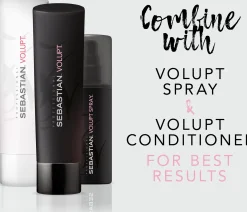 Sebastian Professional Shampoot|Kampaamotuotteet<Volupt shampoo 250 ml