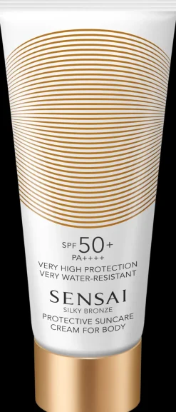 SENSAI J-Beauty|Aurinkotuotteet<Silky Bronze Protective Suncare Cream for Body SPF 50+ aurinkosuojavoide vartalolle 150 ml