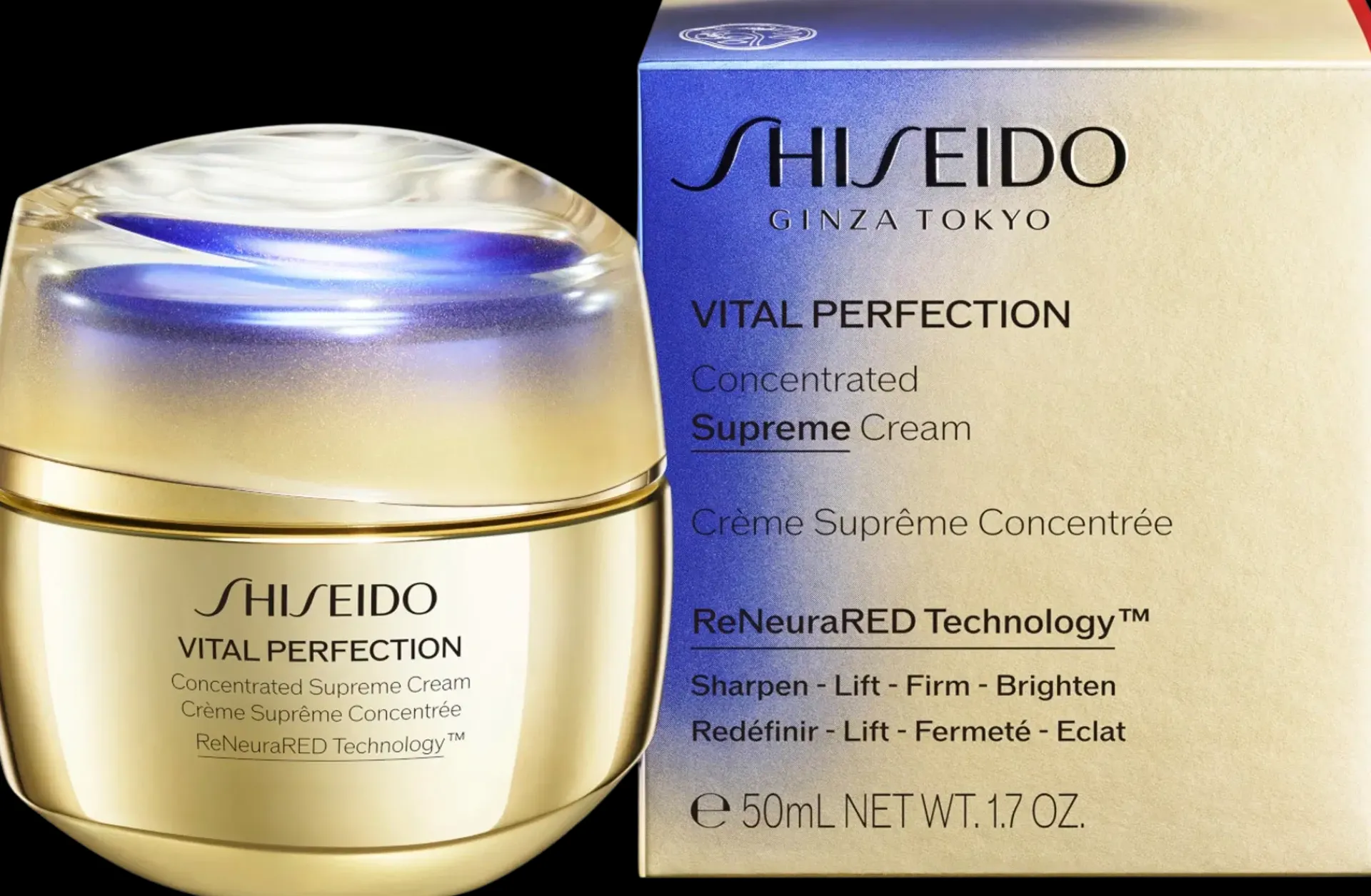 Shiseido J-Beauty|Kasvojenhoito<Vital Perfection Supreme Cream hoitovoide 50 ml
