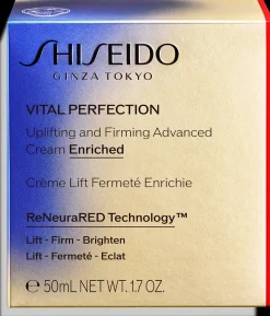Shiseido J-Beauty|Kasvojenhoito<Vital Perfection Uplifting and Firming Advanced Cream Enriched päivävoide 50 ml