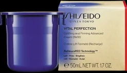 Shiseido J-Beauty|Kasvojenhoito<Vital Perfection Uplifting and Firming Advanced Cream refill päivävoiteen täyttöpakkaus 50 ml