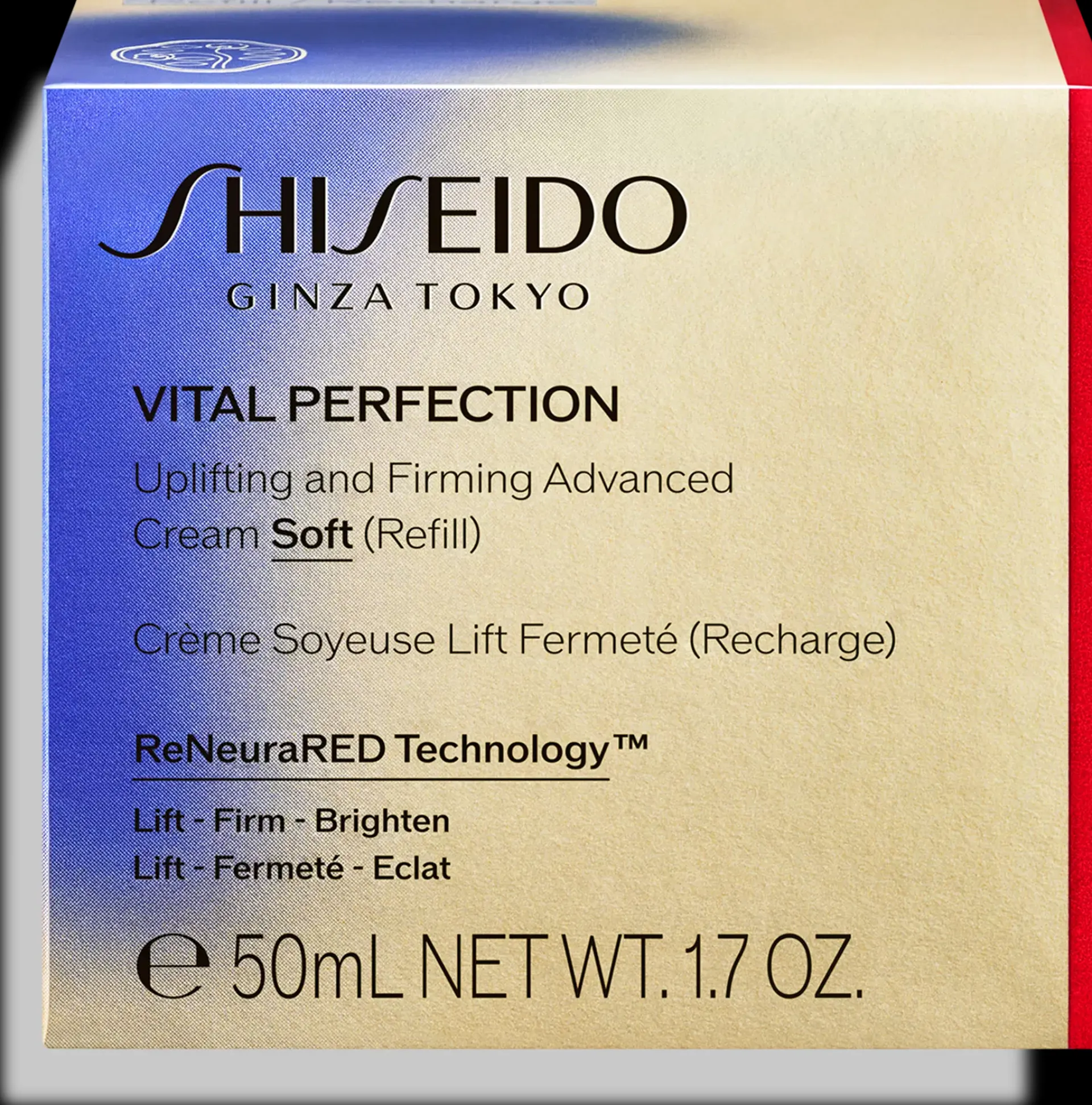 Shiseido J-Beauty|Kasvojenhoito<VPN Uplifting and Firming Advanced Cream Soft Refill hoitovoide täyttöpakkaus 50 ml