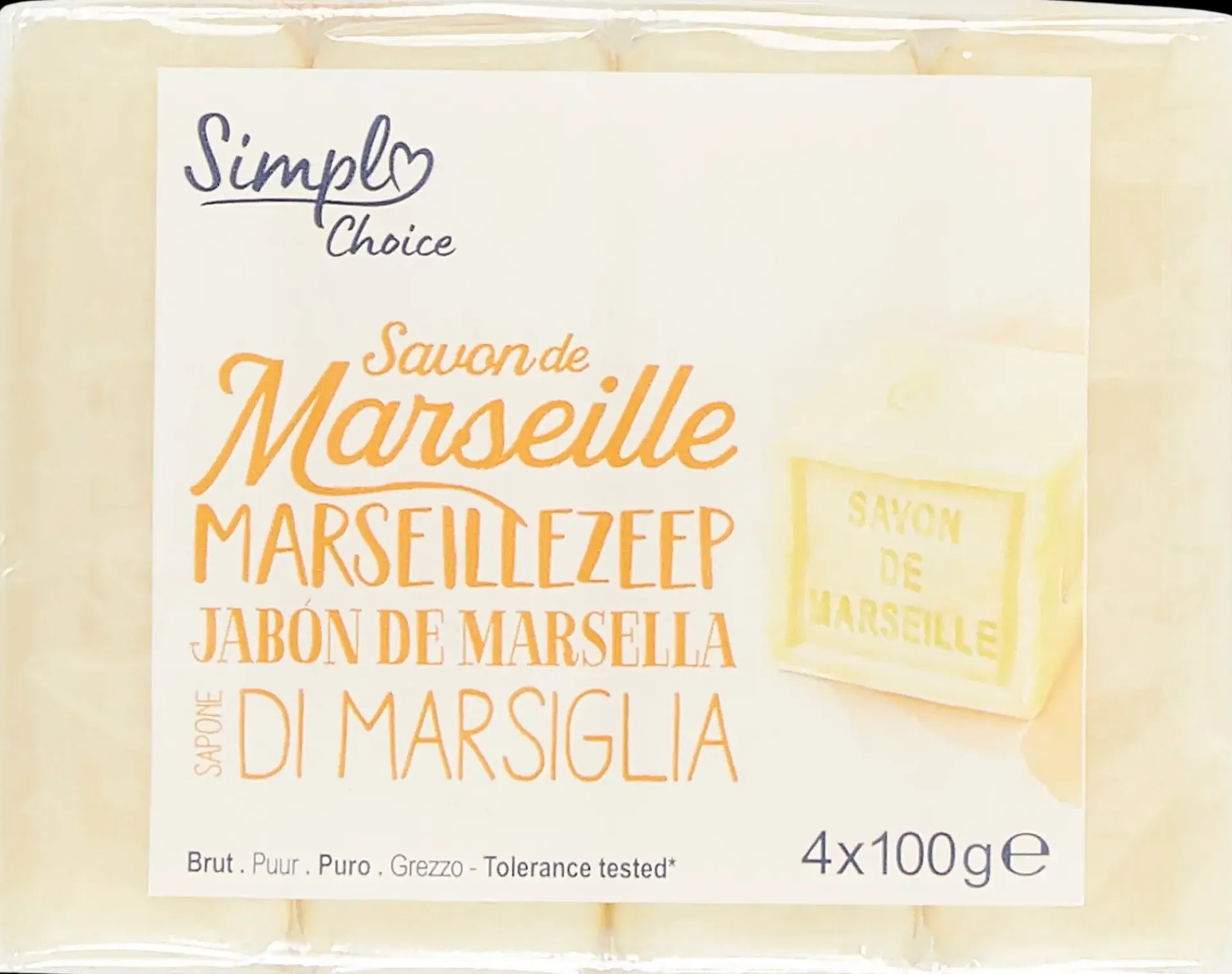 Carrefour Käsienhoito<Simpl Palasaippua Marseille 4 x 100g