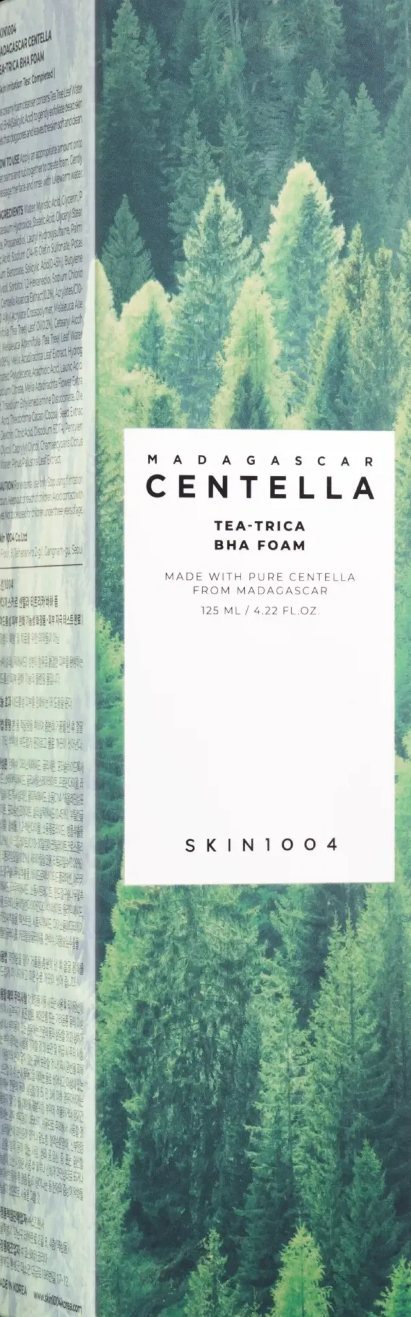 SKIN1004 Korealainen Ihonhoito|Kasvojenhoito<Madagascar Centella Tea-Trica Bha Foam puhdistusvaahto 125 ml