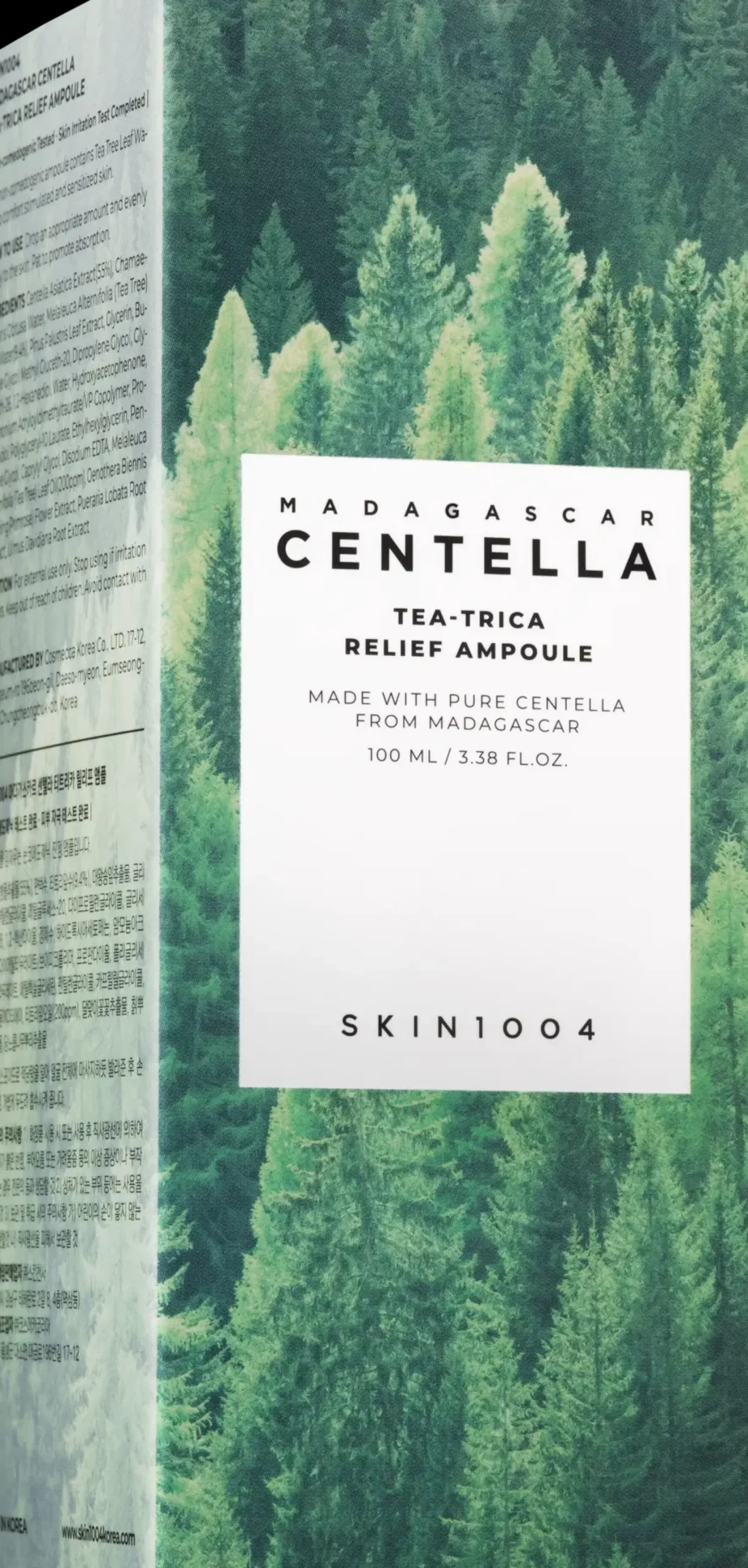 SKIN1004 Korealainen Ihonhoito|Kasvojenhoito<Madagascar Centella Tea-Trica Ampoule seerumi 100 ml