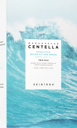 SKIN1004 Korealainen Ihonhoito|Aurinkotuotteet<Madagascar Centella Hyalu-Cica Water-Fit Sun Serum SPF50+ Twin Pack aurinkosuojavoide 2 x 50 ml