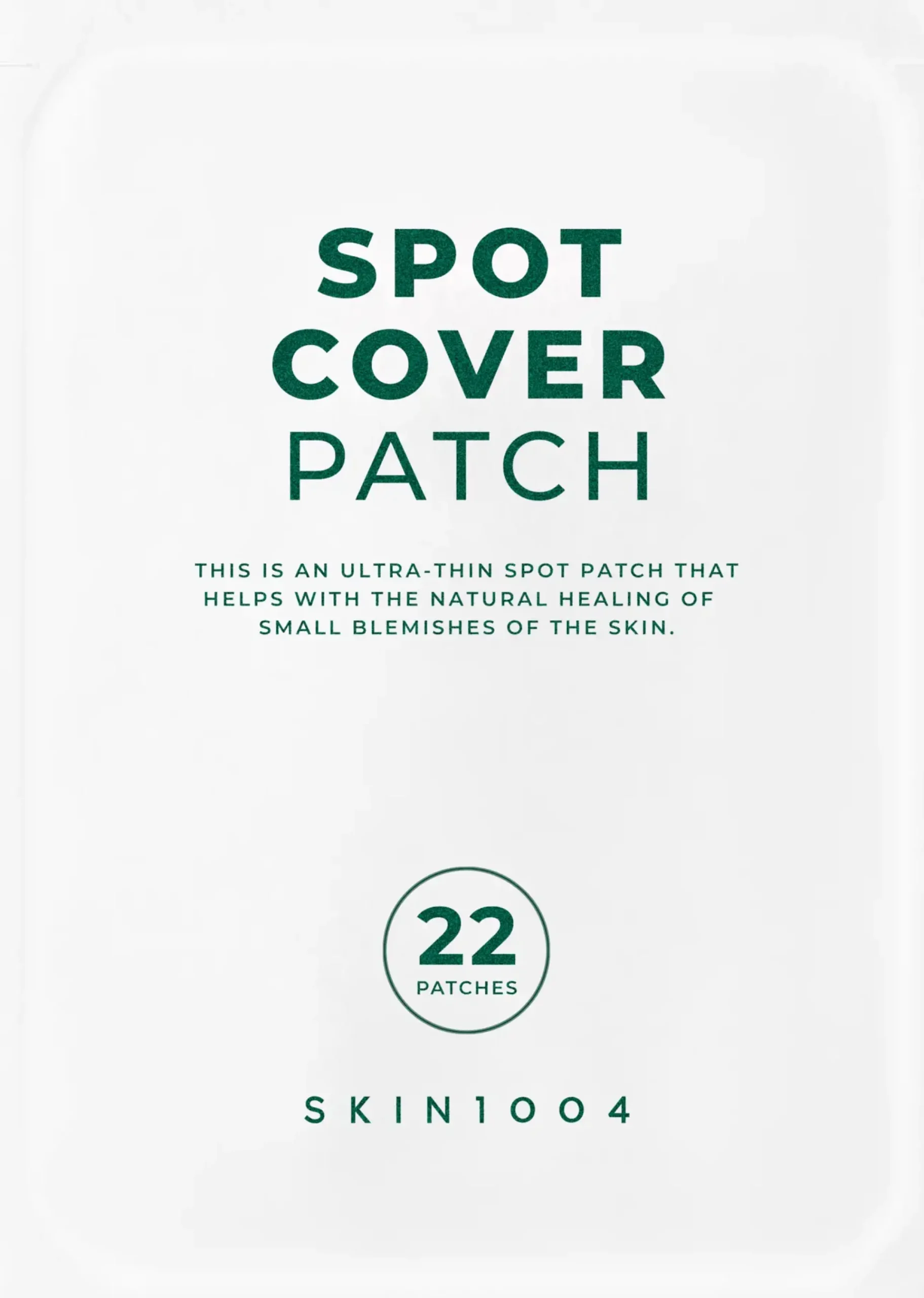 SKIN1004 Korealainen Ihonhoito|Kasvojenhoito<Spot Cover Patch finnilaastari 22 kpl