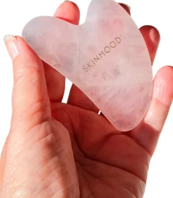 SkinMood Vartalonhoito<® Gua sha hierontakivi ruusukvartsia