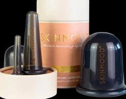 SkinMood Vartalonhoito<® kuivakuppauskuppisarja kasvoille ja vartalolle, sisältää 4 kuppia