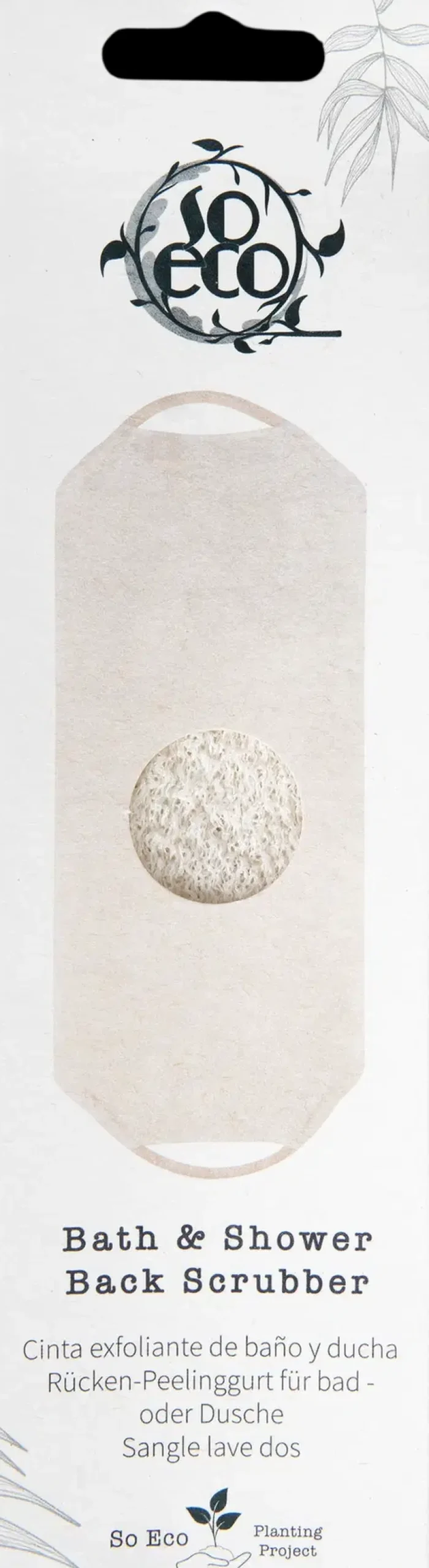 So Eco Vartalonhoito<Bath & Shower Back Scrubber selkäpesin