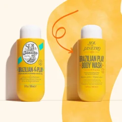 Sol De Janeiro Vartalonhoito<Brazilian 4 Play Moisturizing Shower Cream-Gel suihkugeeli 385 ml