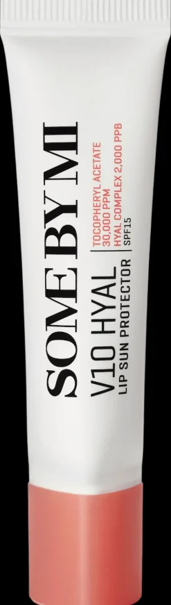 Some By Mi Korealainen Ihonhoito|Kasvojenhoito<V10 Hyal Lip Protector Spf15 Rosy-Huulivoide 7ml