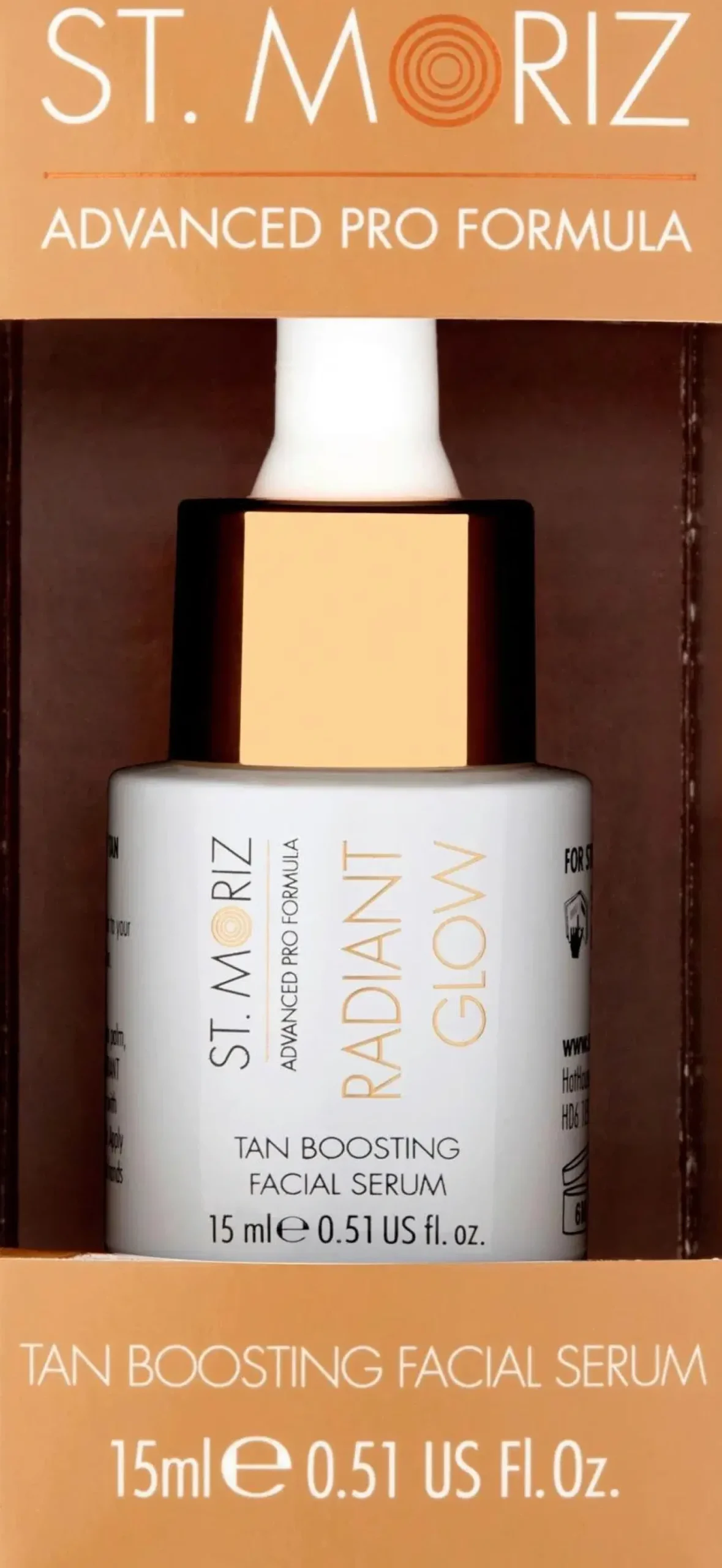 ST.MORIZ Aurinkotuotteet<Advanced Tan Boosting Face Drops itseruskettavat tipat 15 ml