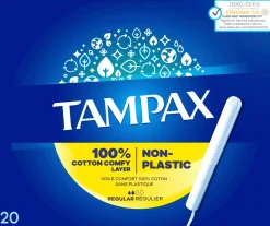 Tampax Kuukautiset Ja Intiimihygienia<tamponi Regular 20kpl