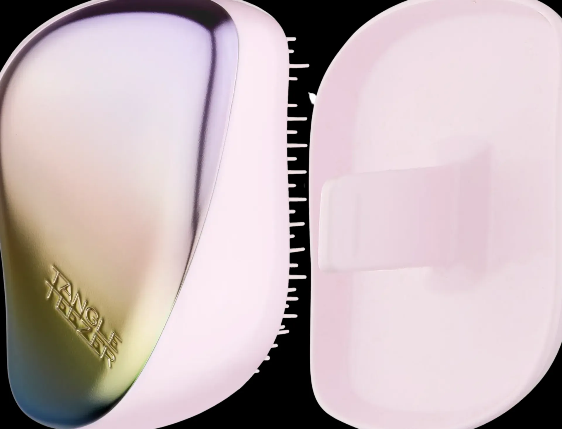 Tangle Teezer Hiustarvikkeet<Compact Styler Pearlescent Matte Chrome takkuharja