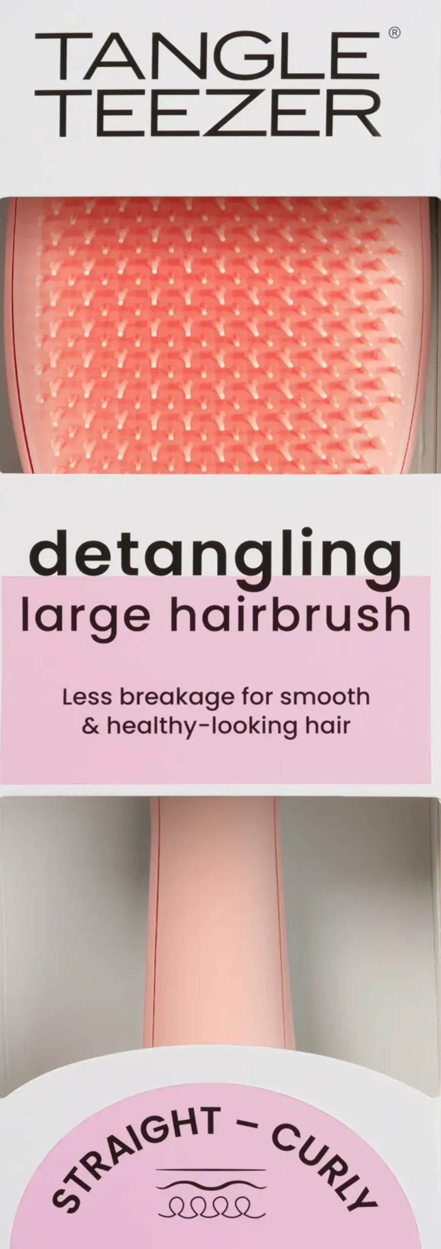 Tangle Teezer Hiustarvikkeet<The Large Wet Detangler Peach Glow takkuharja