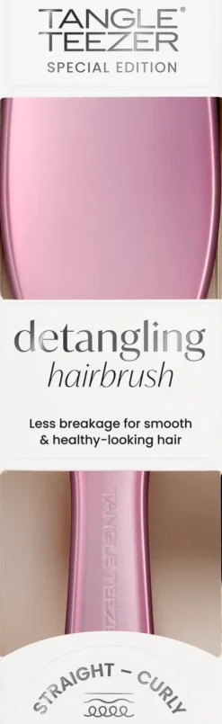 Tangle Teezer Hiustarvikkeet<The Ultimate Detangler Chrome Mauve Copper -varrellinen selvitysharja