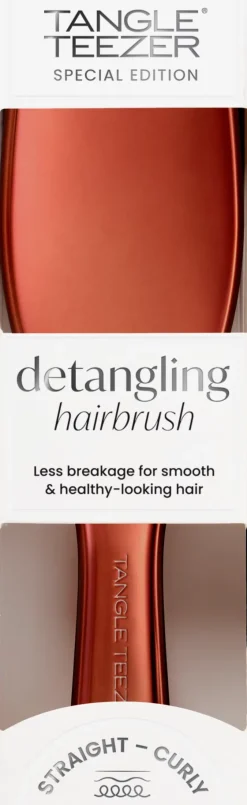 Tangle Teezer Hiustarvikkeet<The Ultimate Detangler Chrome Chocolate Bronze -varrellinen selvitysharja