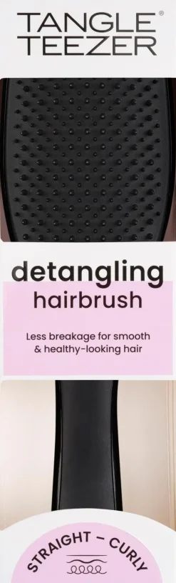 Tangle Teezer Hiustarvikkeet<Wet Detangler Midnight Black takkuharja märille hiuksille