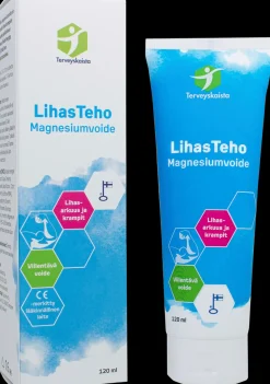 Terveyskaista Ihonhoito|Vartalonhoito<LihasTeho magnesiumvoide 120 ml