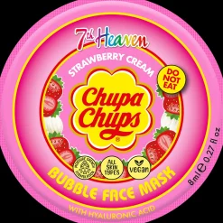 7th Heaven Kasvojenhoito<Chupa Chups Strawberry Cream Bubble Mask 8ml