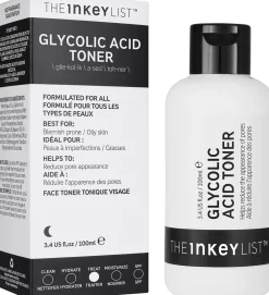 The INKEY List Kasvojenhoito<Glycolic Acid Toner kasvovesi 100 ml