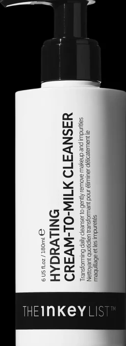 The INKEY List Kasvojenhoito<Hydrating Cream to Milk puhdistusemulsio 180ml