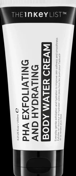 The INKEY List Vartalonhoito<PHA Exfoliating Body Water Cream vartalovoide 150 ml