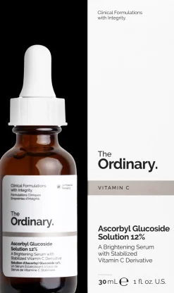 The Ordinary Ihonhoidon Tehoaineet|Kasvojenhoito<Ascorbyl Glucoside Solution 12% liuos 30 ml