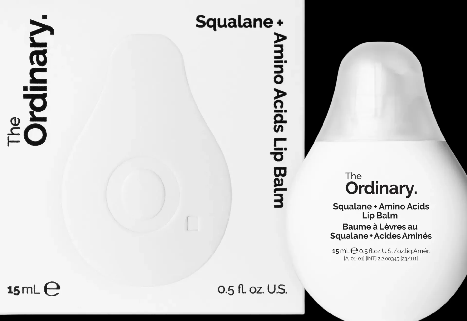 The Ordinary Kasvojenhoito<Squalane & Amino Acids Lip Balm huulivoide 15 ml
