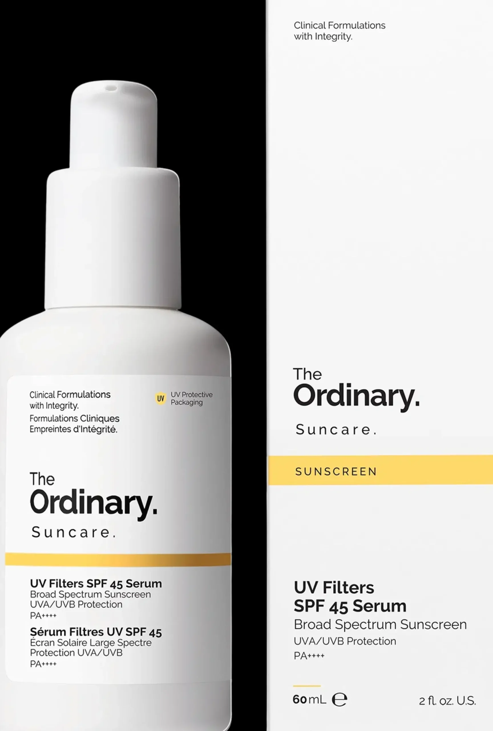 The Ordinary Aurinkotuotteet<UV Filters SPF 45 Serum aurinkosuoja kasvoille 60 ml