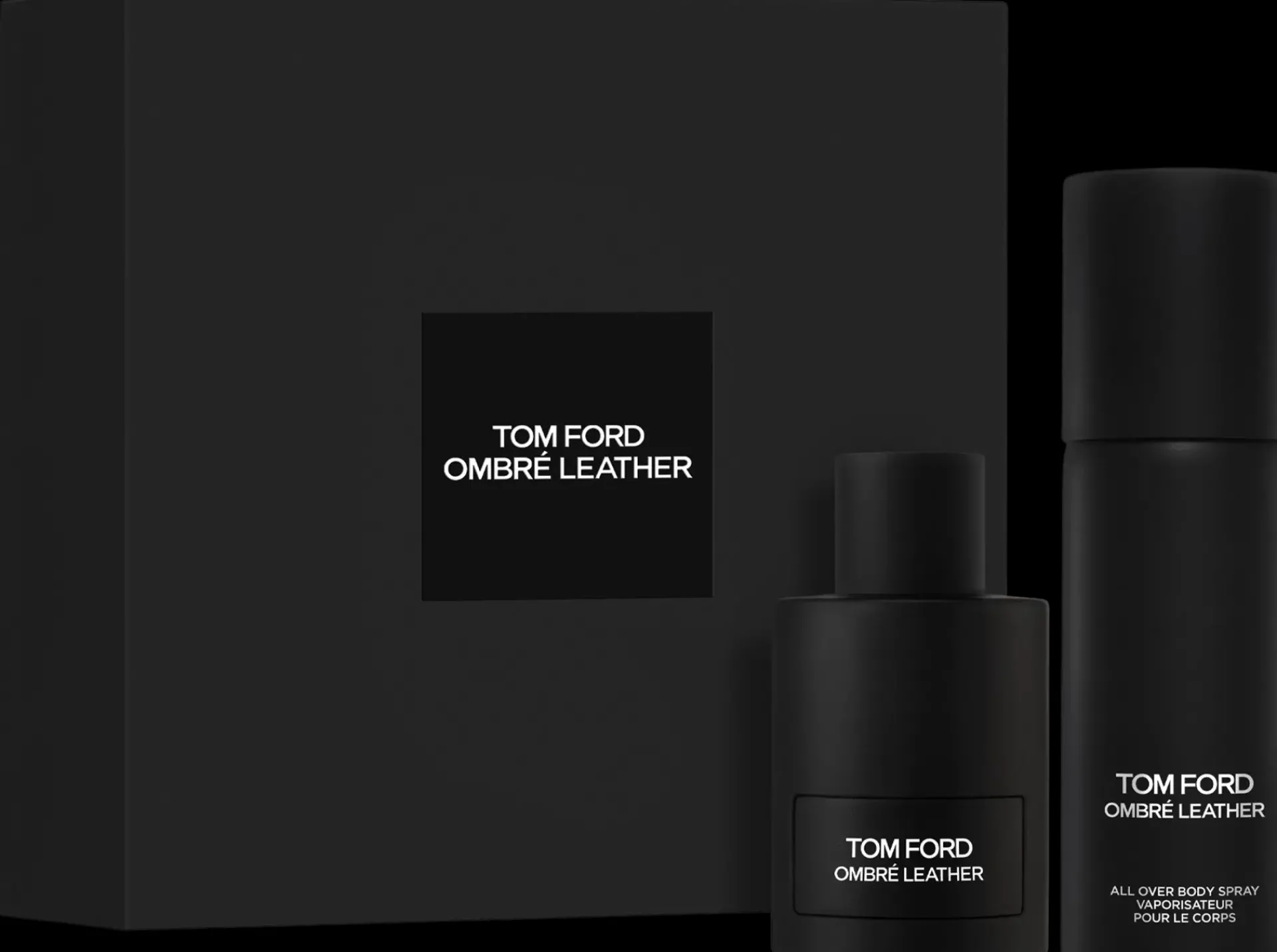 Tom Ford Lahjapakkaukset|Unisex Tuoksut<Ombre Leather Eau De Parfum Set With All Over Body Spray -tuoksupakkaus