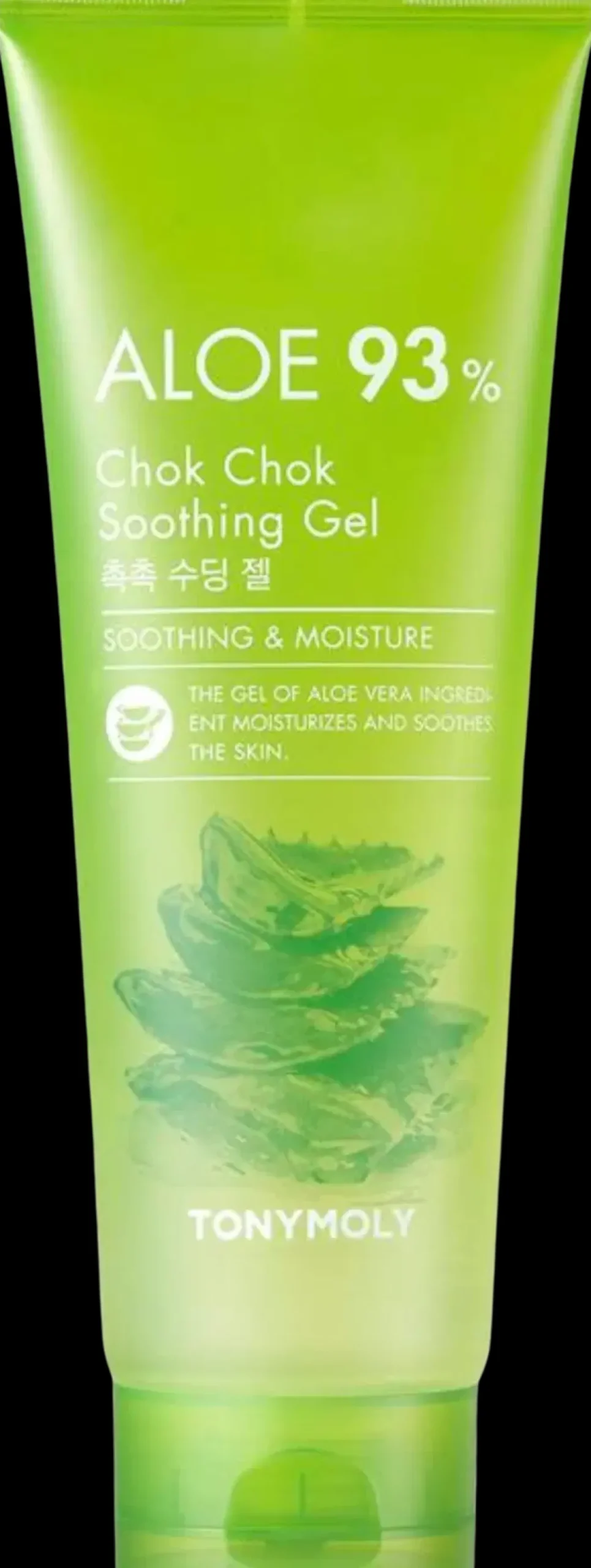 TONYMOLY Korealainen Ihonhoito|Aurinkotuotteet<Aloe Chok Chok 93% Soothing Gel rauhoittava geeli 250ml