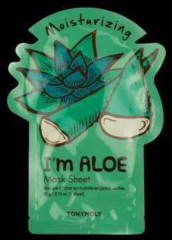 TONYMOLY Korealainen Ihonhoito|Kasvojenhoito<I Am Real Aloe Mask Sheet