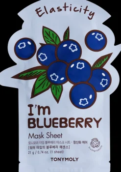 TONYMOLY Korealainen Ihonhoito|Kasvojenhoito<I´m Blueberry Mask Sheet kangasnaamio 1 kpl