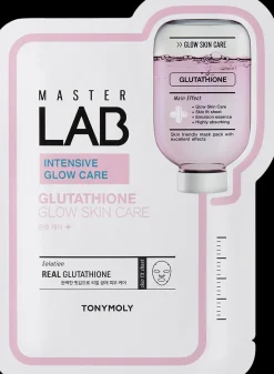 TONYMOLY Korealainen Ihonhoito|Kasvojenhoito<Master Lab Sheet Mask Gluthatione kangasnaamio 1 kpl