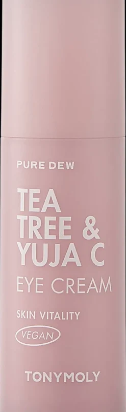 TONYMOLY Korealainen Ihonhoito|Kasvojenhoito<Pure Dew Tea Tree & Yuja C Vitality Eye Cream silmänympärysvoide 30ml