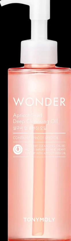 TONYMOLY Korealainen Ihonhoito|Kasvojenhoito<Wonder Apricot Deep Cleansing Oil puhdistusöljy 190ml