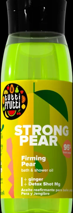 TUTTI FRUTTI Vartalonhoito<Kiinteyttävä vaahtoava suihku-&kylpygeeli 400 ml
