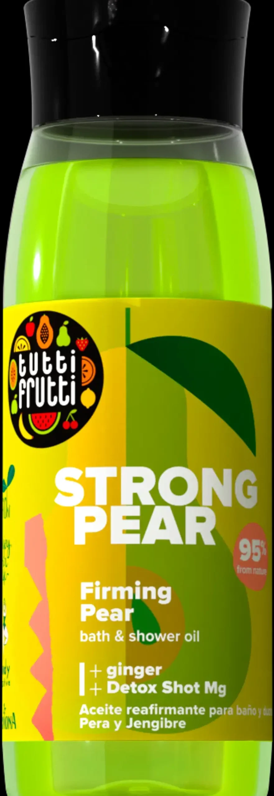 TUTTI FRUTTI Vartalonhoito<Kiinteyttävä vaahtoava suihku-&kylpygeeli 400 ml