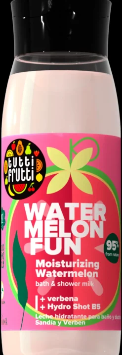 TUTTI FRUTTI Vartalonhoito<kosteuttava kylpy- ja suihkusaippua Watermelon and Verbena 400 ml