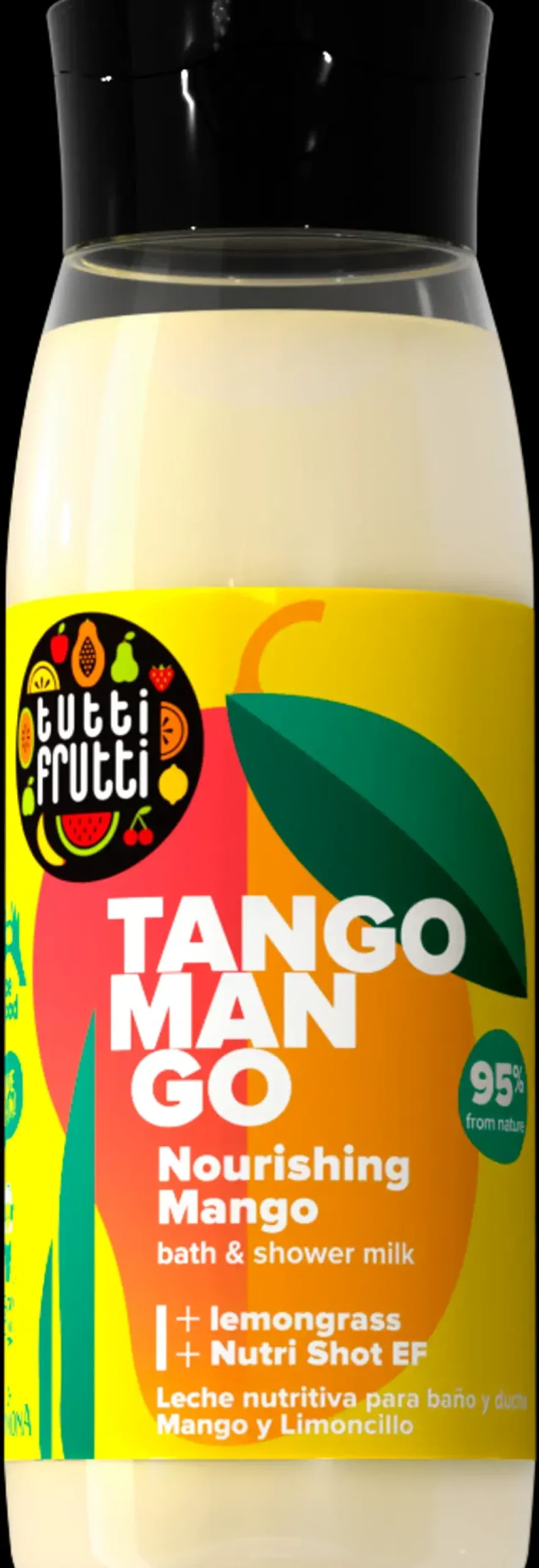 TUTTI FRUTTI Vartalonhoito<Ravitseva vaahtoava suihku-&kylpygeeli 400 ml