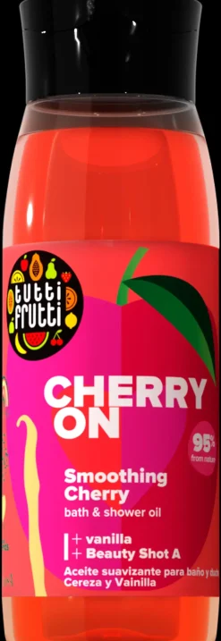 TUTTI FRUTTI Vartalonhoito<Silottava vaahtoava suihku-&kylpygeeli 400 ml