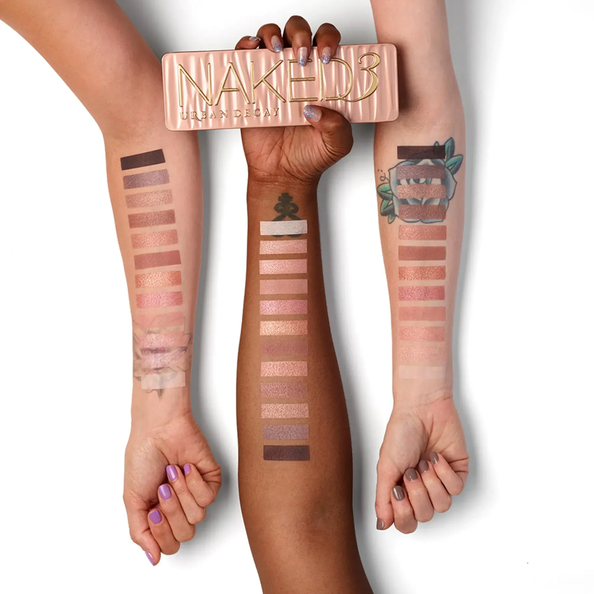 Urban Decay Silmämeikit<Naked3 Palette luomiväripaletti 12 x 1,3 g