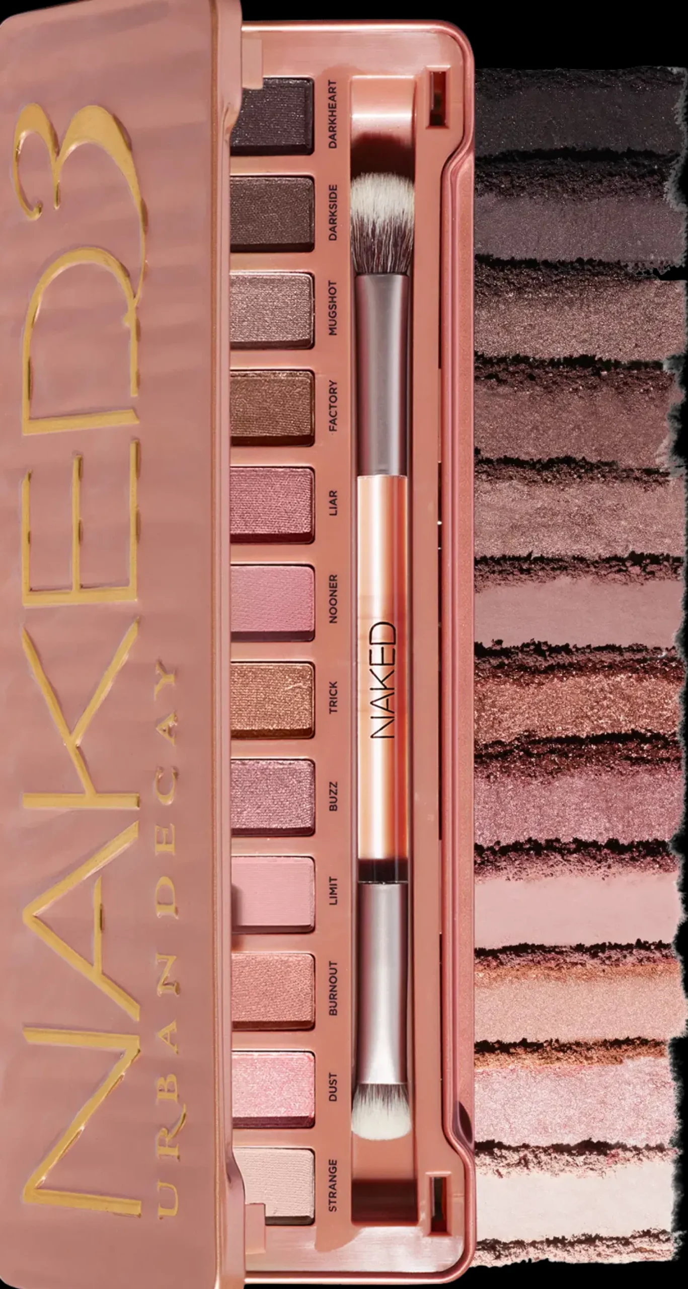 Urban Decay Silmämeikit<Naked3 Palette luomiväripaletti 12 x 1,3 g